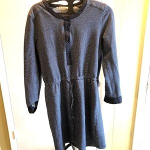 Cute Navy Striped Dress